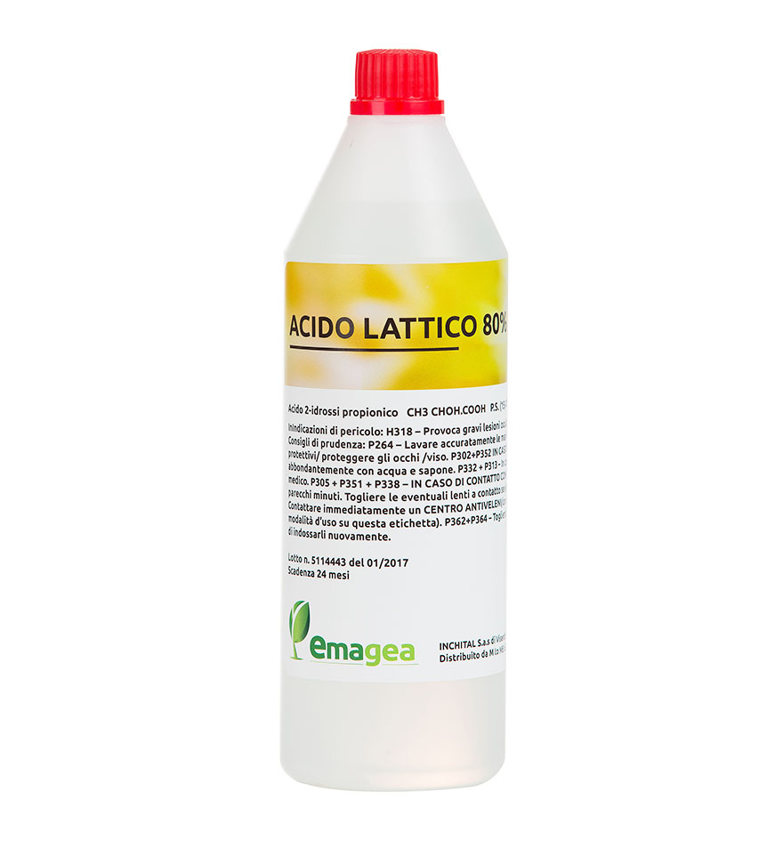 Acido Lattico Inchital 1 litro