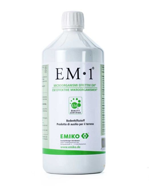 EM1 per la produzione di attivato di microrganismi