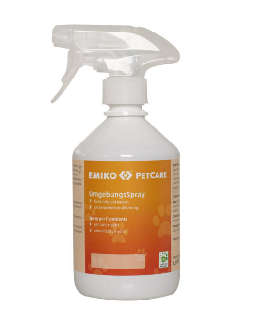 Spray per gli ambienti di piccoli animali a base di microrganismi