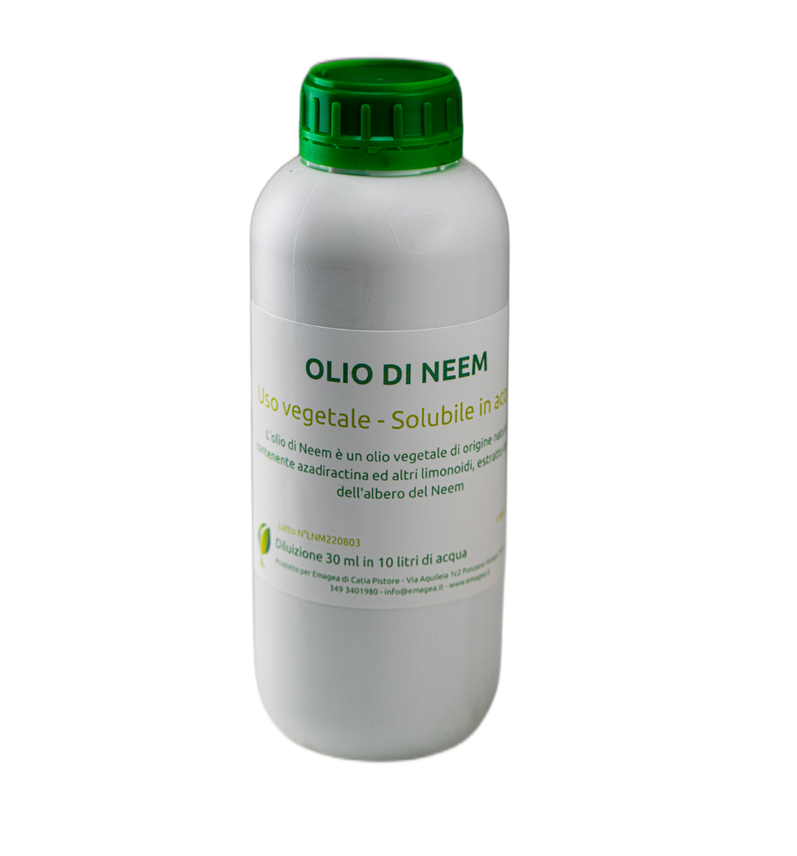 Olio di Neem PURO 1 litro - Biologico