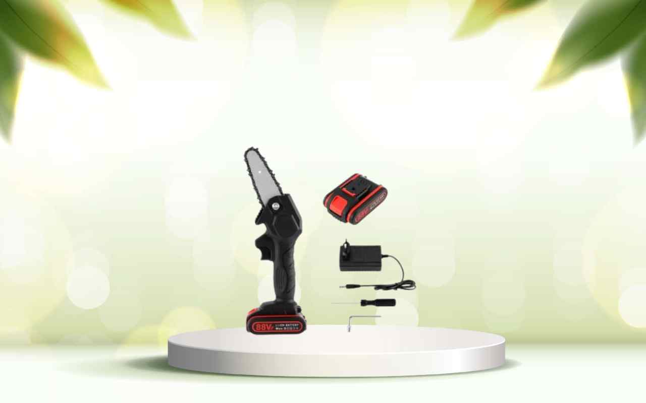 Rendi il tuo giardino perfetto: scopri la mini motosega a batteria professionale