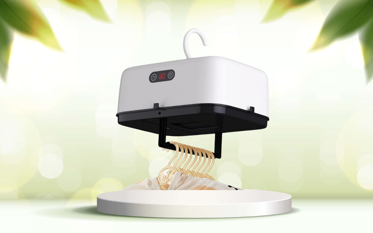 Scopri come asciugare i vestiti velocemente anche in poco spazio con Cloth Dryner